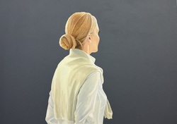 o. T. (Biarritz), Acryl auf Leinwand, 2024, 80 × 110 cm