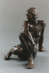 Kleine Schauende, Bronze, 1936, H: 49 cm