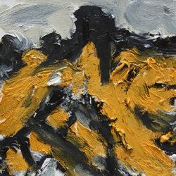 Variationen Grinau Nr. 2, Öl auf Leinwand, 2012, 20 &times; 20 cm