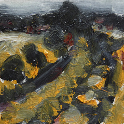 Variationen Grinau Nr. 6, Öl auf Leinwand, 2012, 20 &times; 20 cm