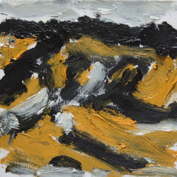 Variationen Grinau Nr. 9, Öl auf Leinwand, 2012, 20 &times; 20 cm