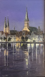Abendstimmung Obertrave
