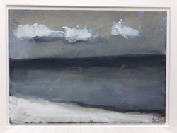 Ostsee, Gouache, 90er Jahre, 22 &times; 31 cm