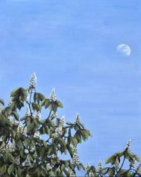 Früher Maimond, Acryl auf Leinwand, 100 &times; 80 cm