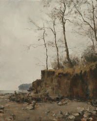 Bei Katharinenhof I, Öl auf Leinwand, 2012, 100 &times; 80 cm