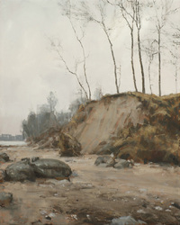 Bei Katharinenhof II, Öl auf Leinwand, 2012, 100 &times; 80 cm