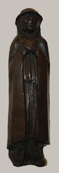 Der Pilger, Bronze, 1930, 50 &times; 14 &times; 14,2 cm