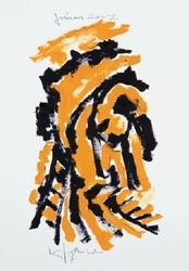 Grinau, Öl auf Papier, 2007, 50 &times; 70 cm