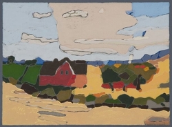 Herbst bei Egrus, 2006, 42 &times; 57 cm