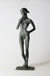 One last love song III., Bronze, 2015, H: 34 cm