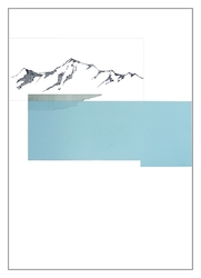 Lake XI, Radierung/Hochdruck, 2007, 100 &times; 70 cm
