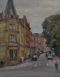 Musterbahn, Öl auf Leinwand, 2010, 60 &times; 50 cm