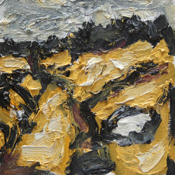 Reife Felder, Öl auf Leinwand, 2012, 20 &times; 20 cm
