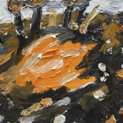 Sommerwiese, Öl auf Leinwand, 2012, 20 &times; 20 cm