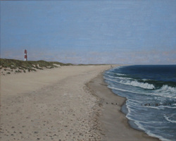 Strand, Öl auf Leinwand, 2011, 40 &times; 50 cm